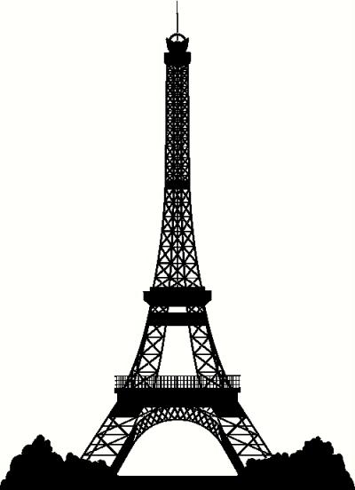 Eiffel Tower Silhouette Png Images 400x552 Eiffel Tower Silhouette Png Images