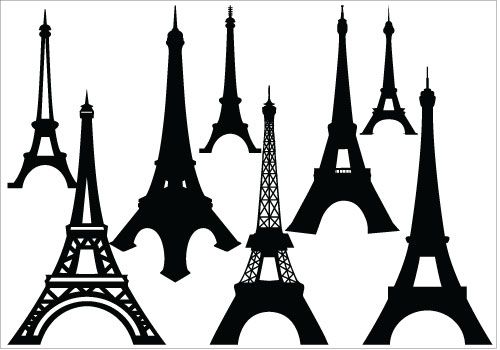 Eiffel Tower Silhouette Vector Artsilhouette Clip Art 500x350 Eiffel Tower Silhouette Vector Artsilhouette Clip Art