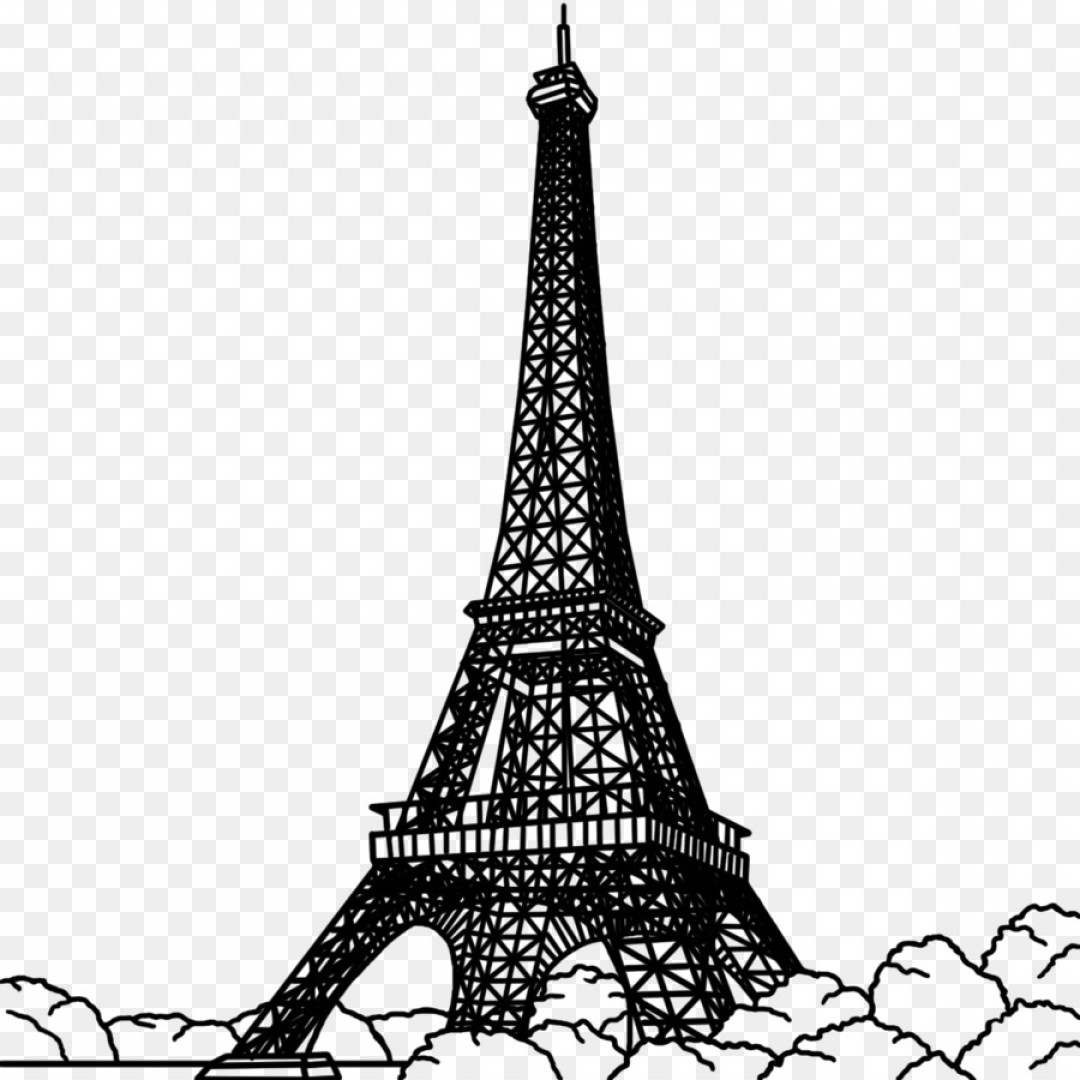 Eiffel Tower Silhouette Vector at Vectorified.com | Collection of ...