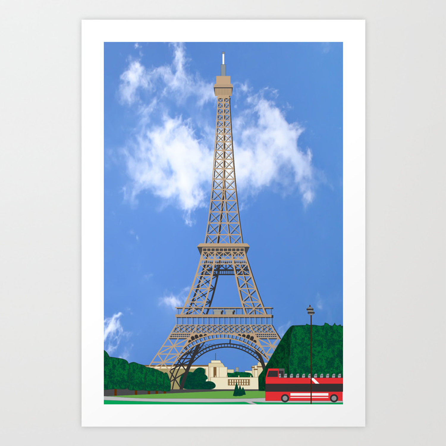 The Eiffel Tower 1500x1500 The Eiffel Tower