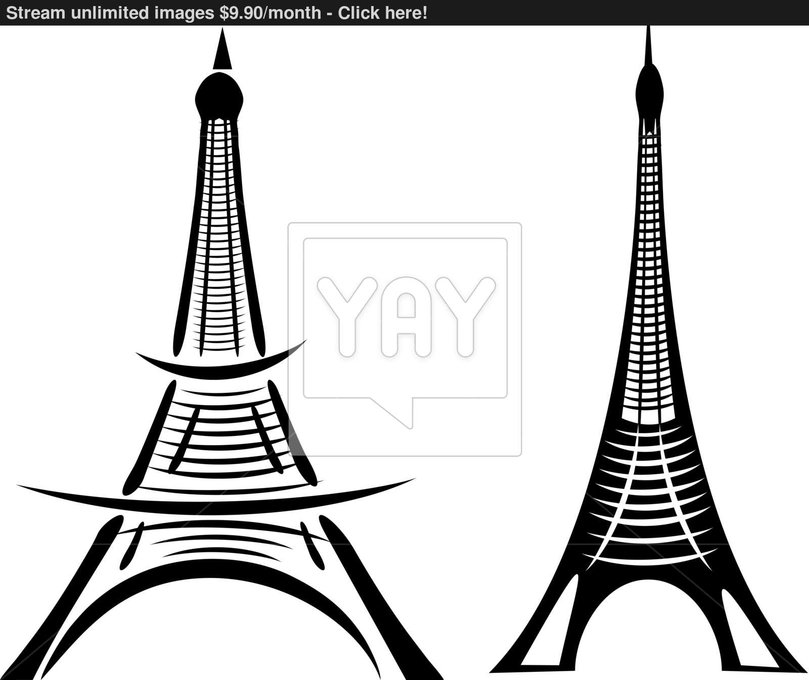Paris Eiffel Tower Vector Art Vector 1600x1345 Paris Eiffel Tower Vector Art Vector