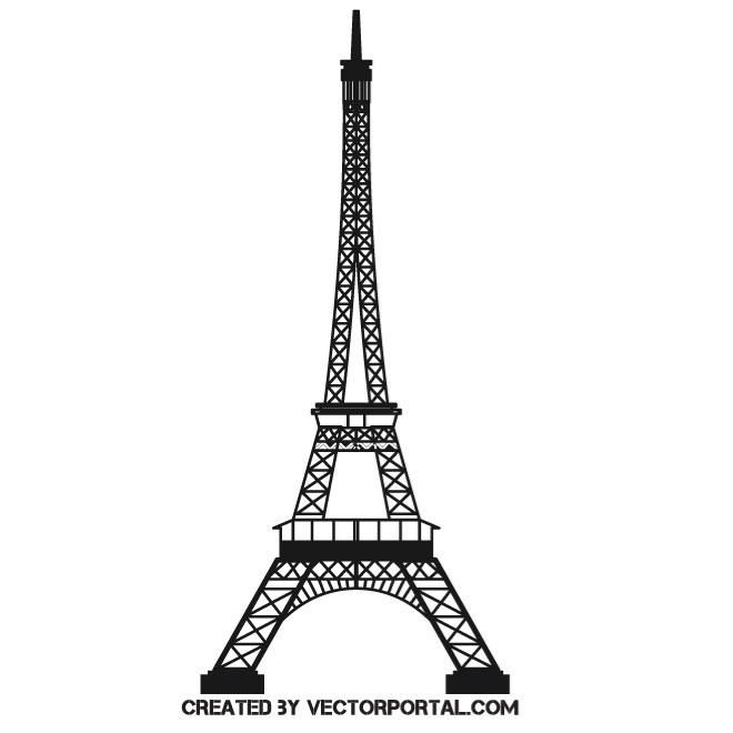 660x660 Eiffel Tower Vector Image Best Graphic Designs Free Vector