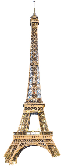 200x543 Free Eiffel Tower Vector
