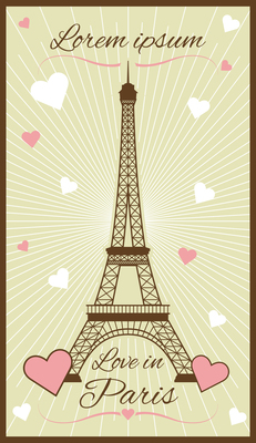 231x400 Page Eiffel Tower On Curated Vector Illustrations, Stock Royalty