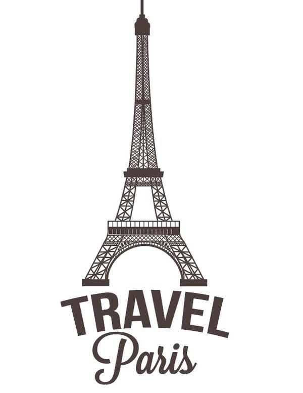 600x777 Awesome Paris Eiffel Tower Vector Design Free Download This