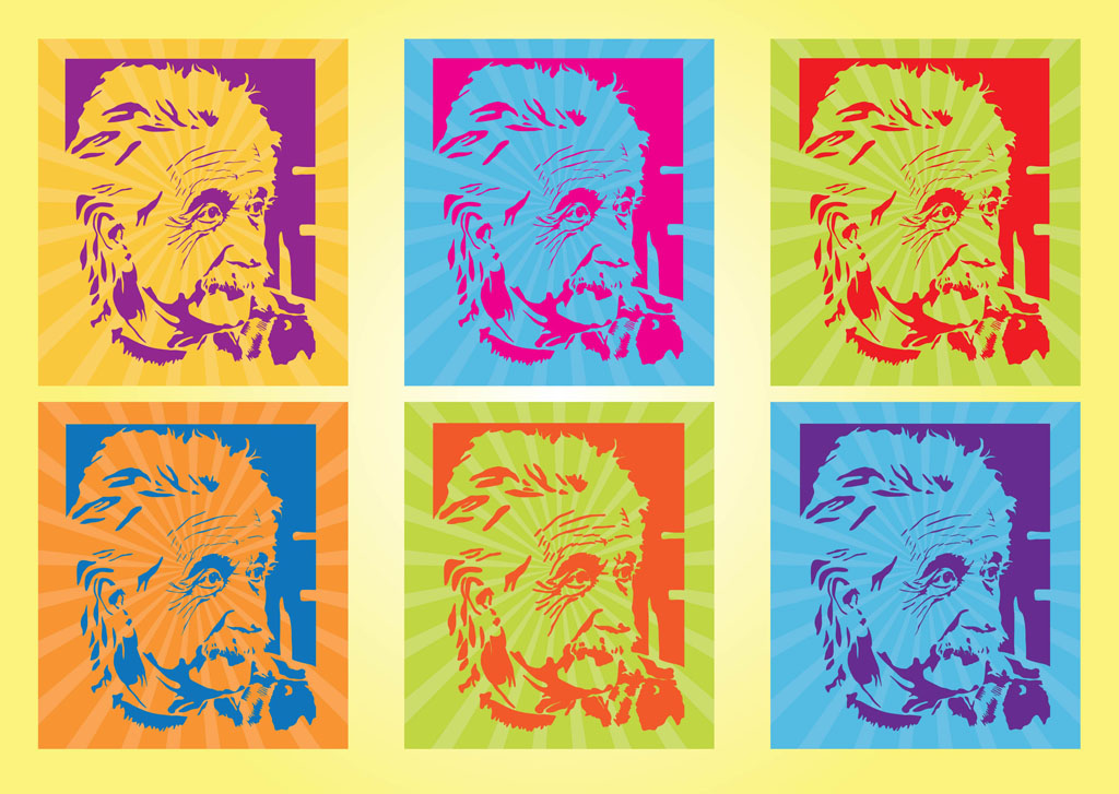 1024x727 Einstein Vector Vector Art Graphics