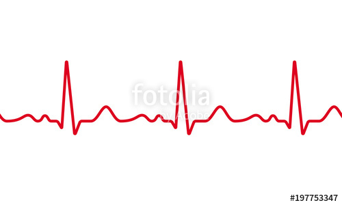 Medical Ecg Or Ekg Pulse Electrocardiogram Vector Red Line Heart 500x300 Medical Ecg Or Ekg Pulse Electrocardiogram Vector Red Line Heart