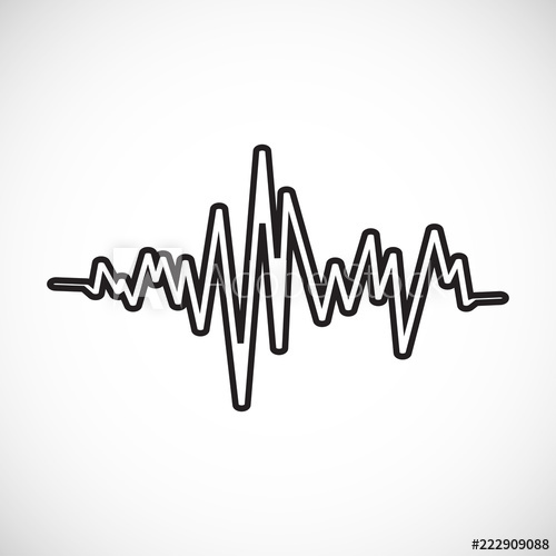 Vector Illustration Heart Rhythm Ekg Vector 500x500 Vector Illustration Heart Rhythm Ekg Vector