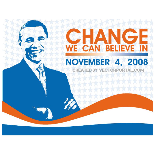 660x660 Barack Obama Election Vector