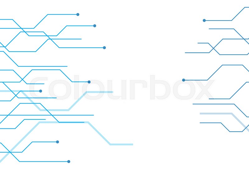 White Technology Background With Stock Vector Colourbox 800x566 White Technology Background With Stock Vector Colourbox