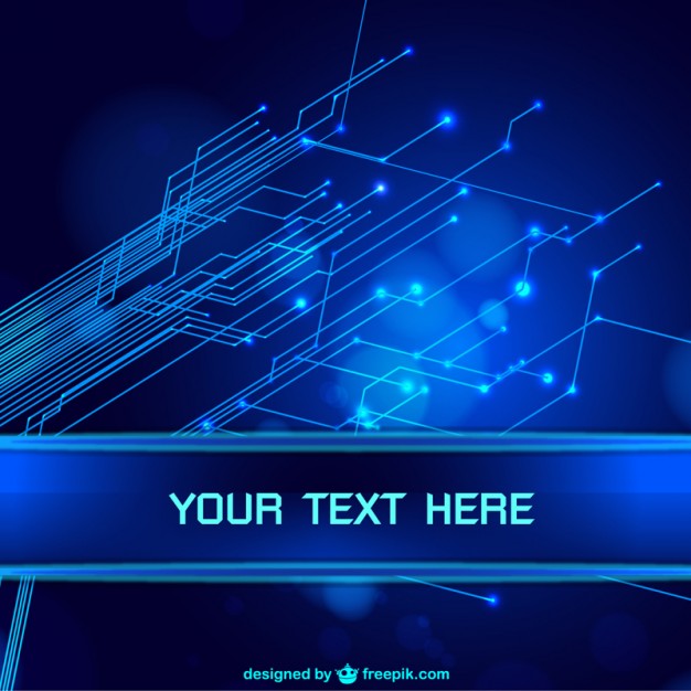 Blue Abstract Technology Background Vector Free Vector Download 626x626 Blue Abstract Technology Background Vector Free Vector Download