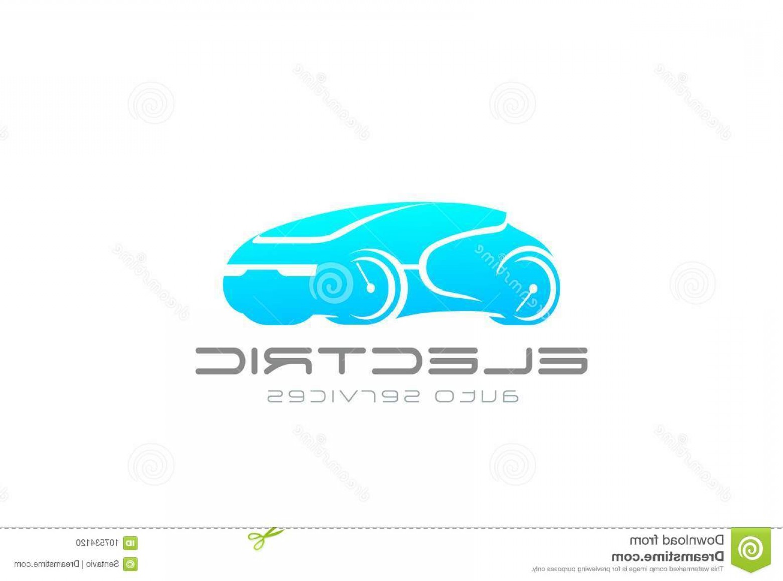 1560x1158 Electric Car Auto Logo Design Vector Template Green Eco Vehicle