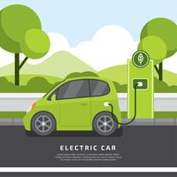 200x200 Electric Car Free Vector Art