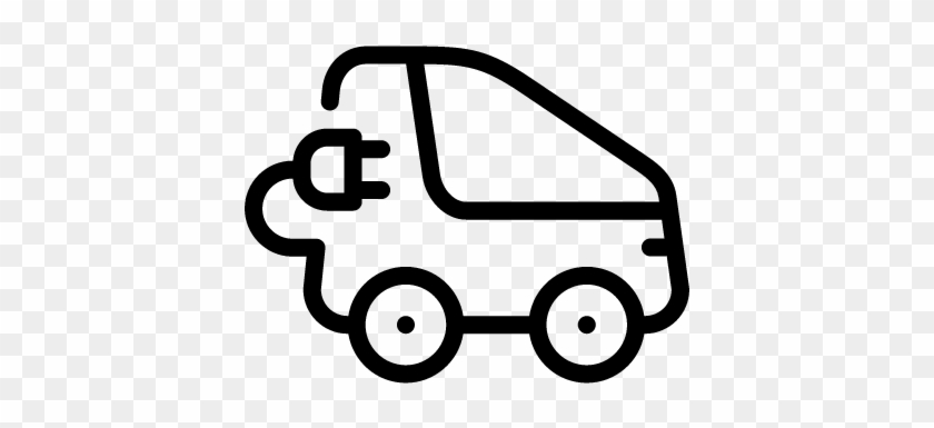 840x385 Electric Car Vector