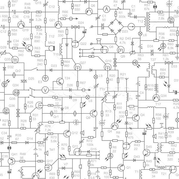 Seamless Background Of Electrical Circuit With Signatures Vector 600x600 Seamless Background Of Electrical Circuit With Signatures Vector