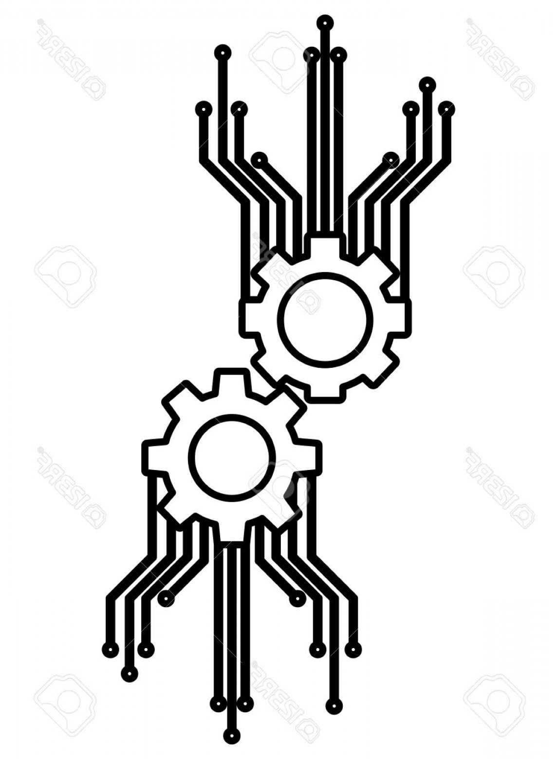 Circuit Vector Clip Art Catchsplace 1144x1560 Circuit Vector Clip Art Catchsplace