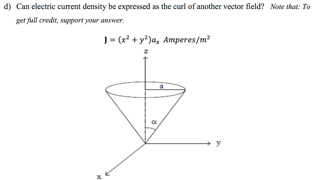 Solved D Can Electric Current Density Be Expressed As Th 1024x583 Solved D Can Electric Current Density Be Expressed As Th
