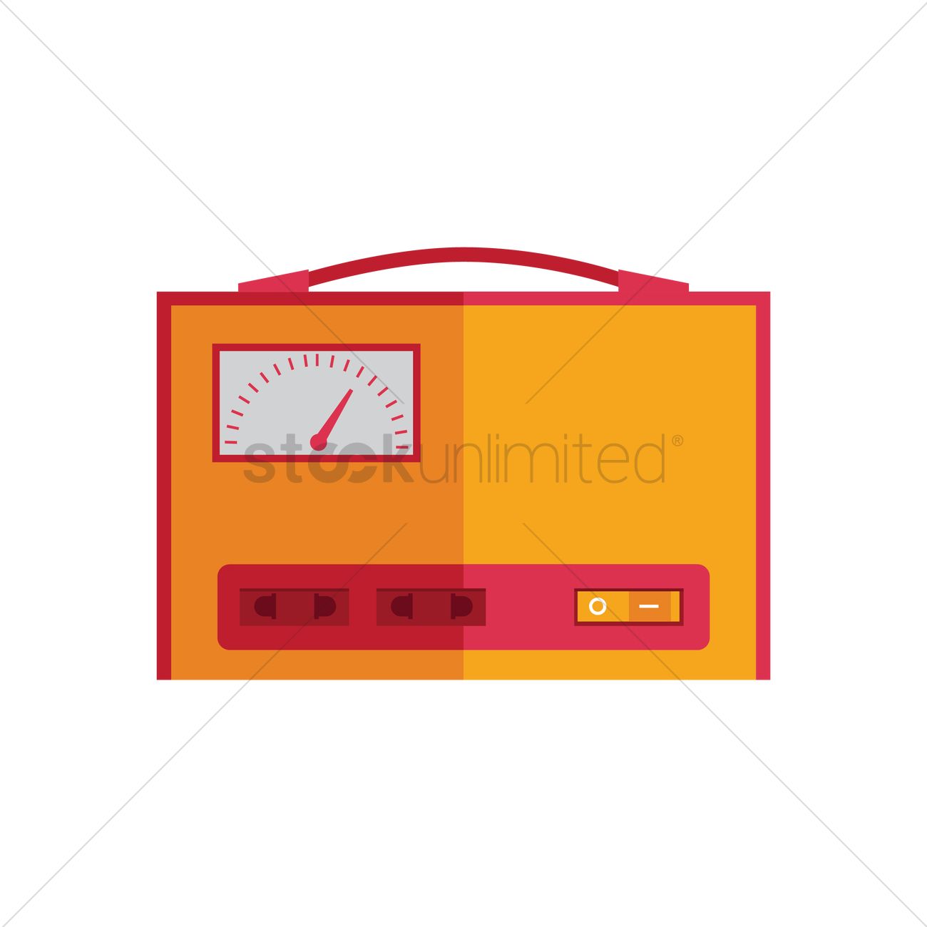 1300x1300 Free Electric Generator Set Vector Image