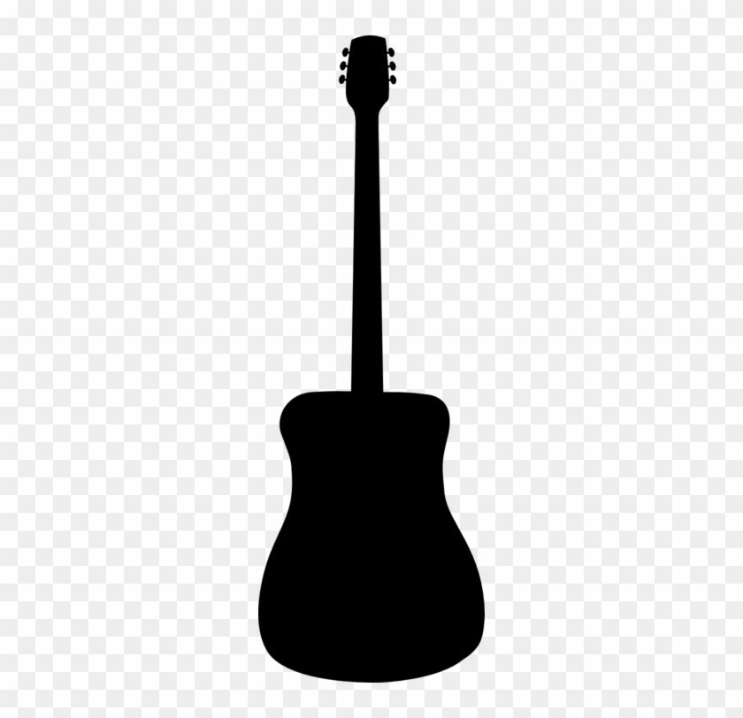 840x812 Guitar Silhouette Vector Png