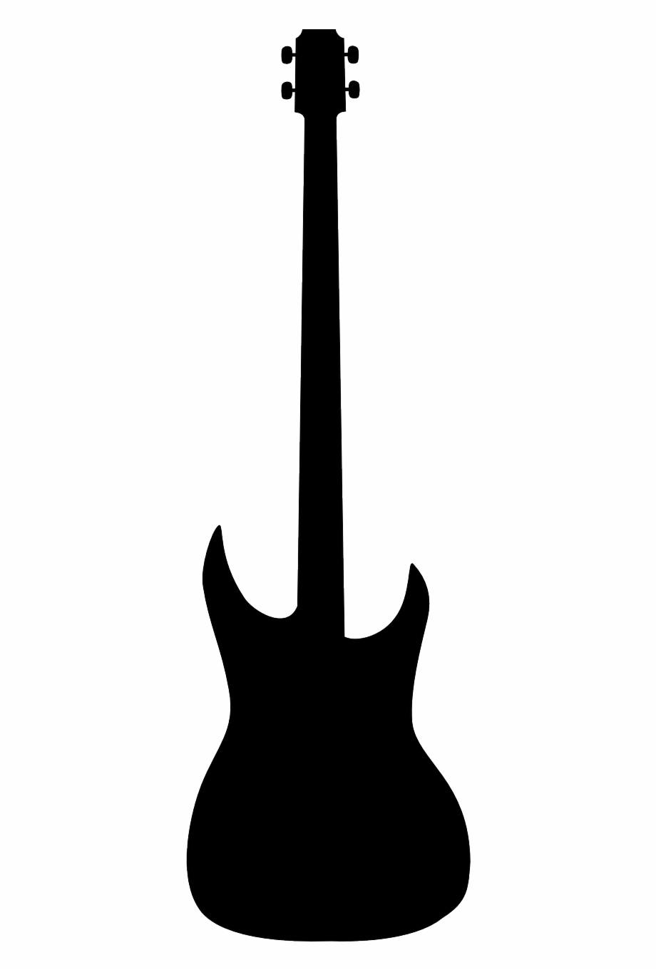 Download Electric Guitar Silhouette Vector Free at Vectorified.com ...