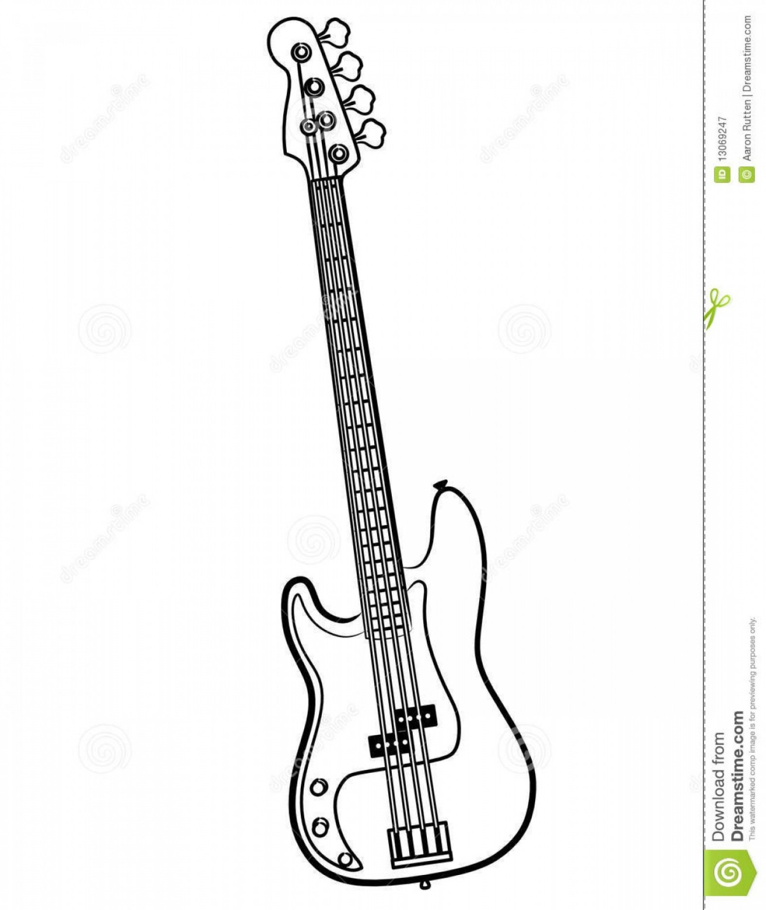 Download Electric Guitar Silhouette Vector Free at Vectorified.com ...