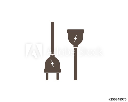 500x400 Electric Socket Plug Vector, Illustration