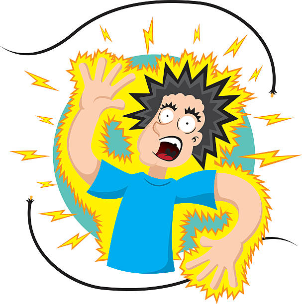 607x612 Electricity Shock Clipart