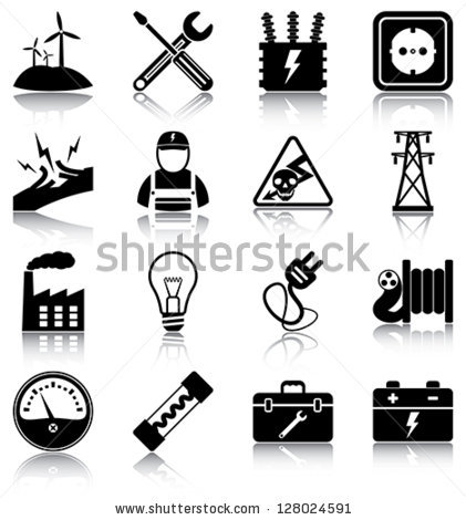 421x470 Electrical Icon Vector