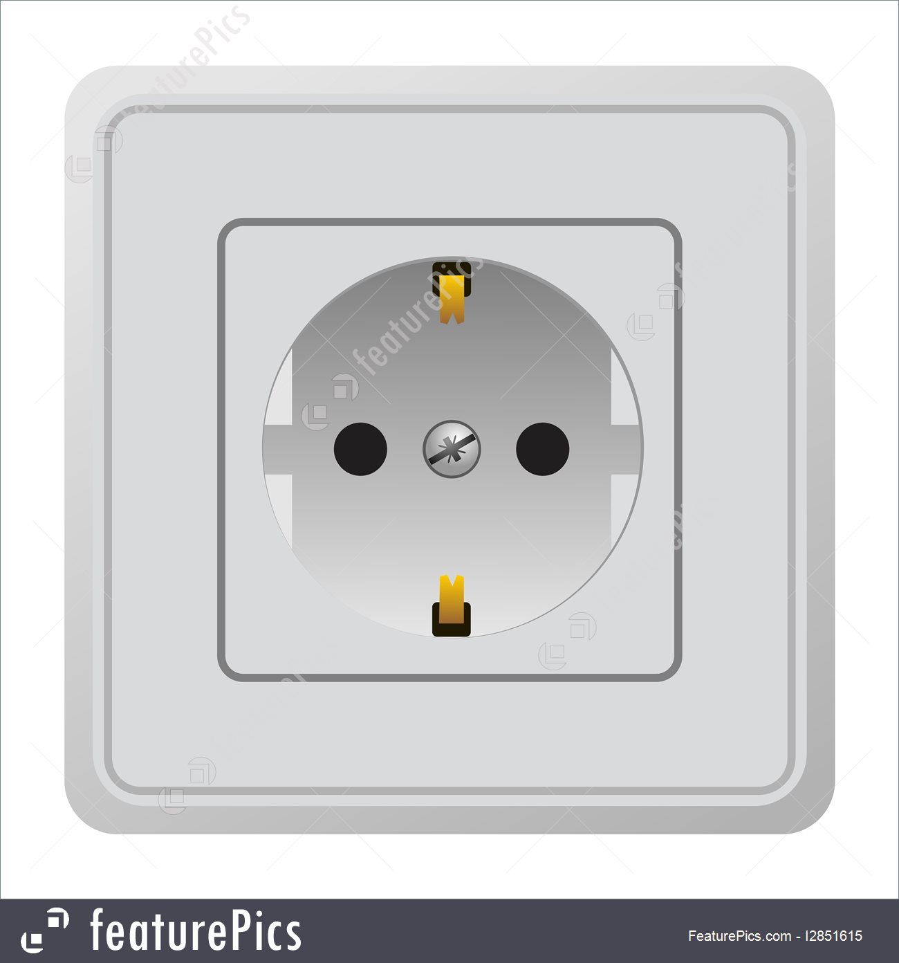 1300x1392 Electrical Objects Power Outlet