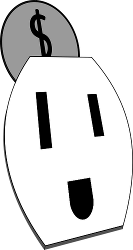 266x500 Happy Electrical Outlet Vector Graphics