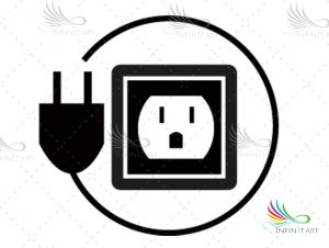 300x226 Infinitart Power Outlet Vector Image