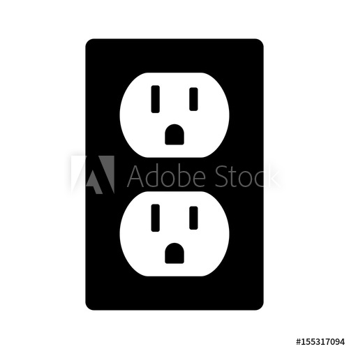 Electrical Outlet Vector at Vectorified.com | Collection of Electrical ...