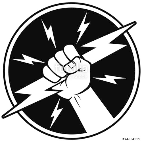 500x500 Electrician Symbol Stock Image And Royalty Free Vector