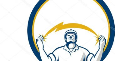 367x195 Vector Retro Electrician Vector Archives
