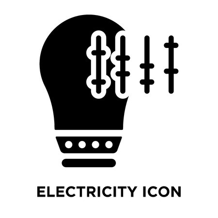 450x450 Electricity Icon Vector Isolated On White Background, Logo Concept