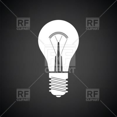 400x400 Electric Bulb Icon Vector Image Of Signs, Symbols, Maps Angelp