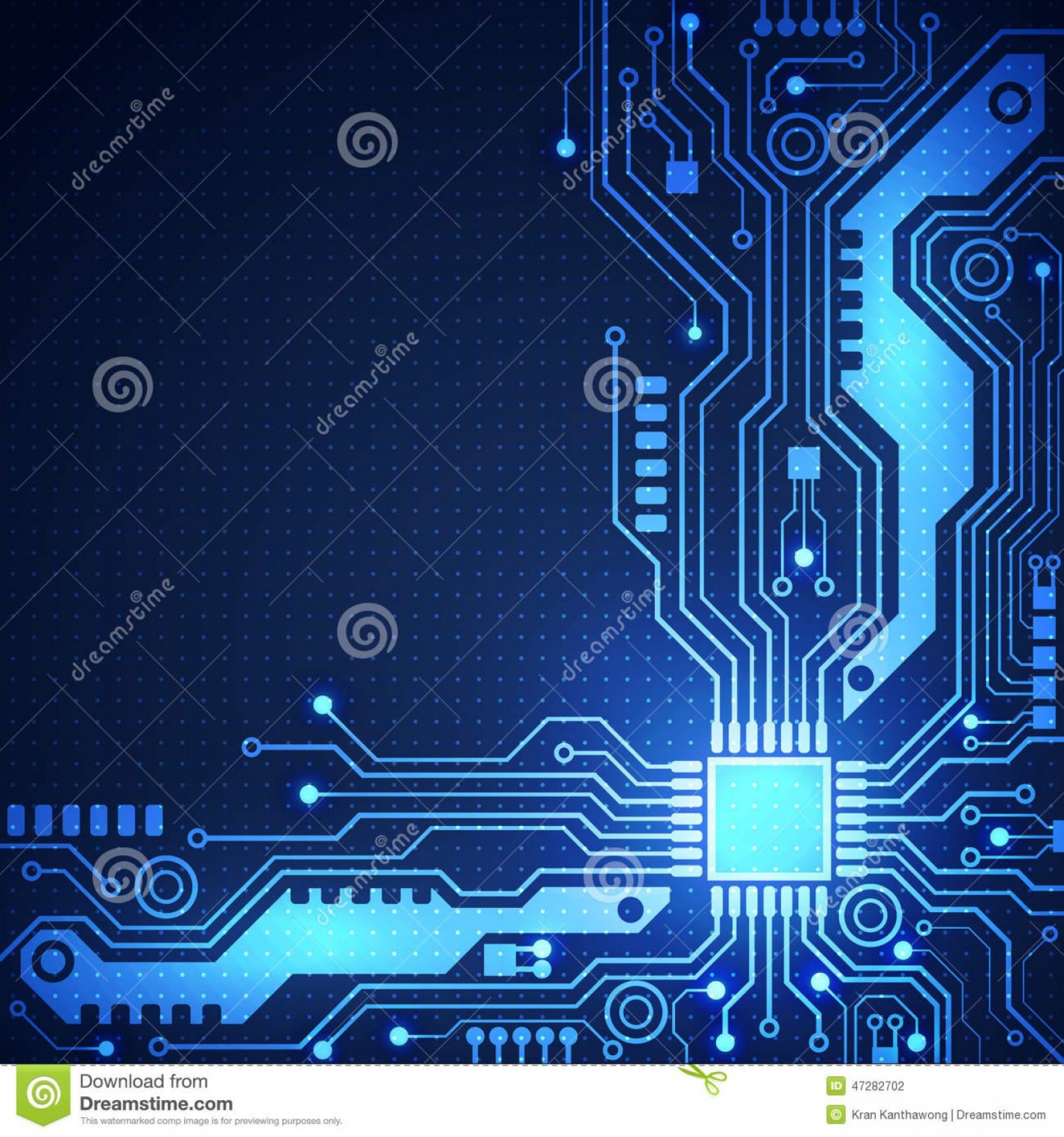 1872x2001 Stock Illustration Circuit Board Vector Background Vector