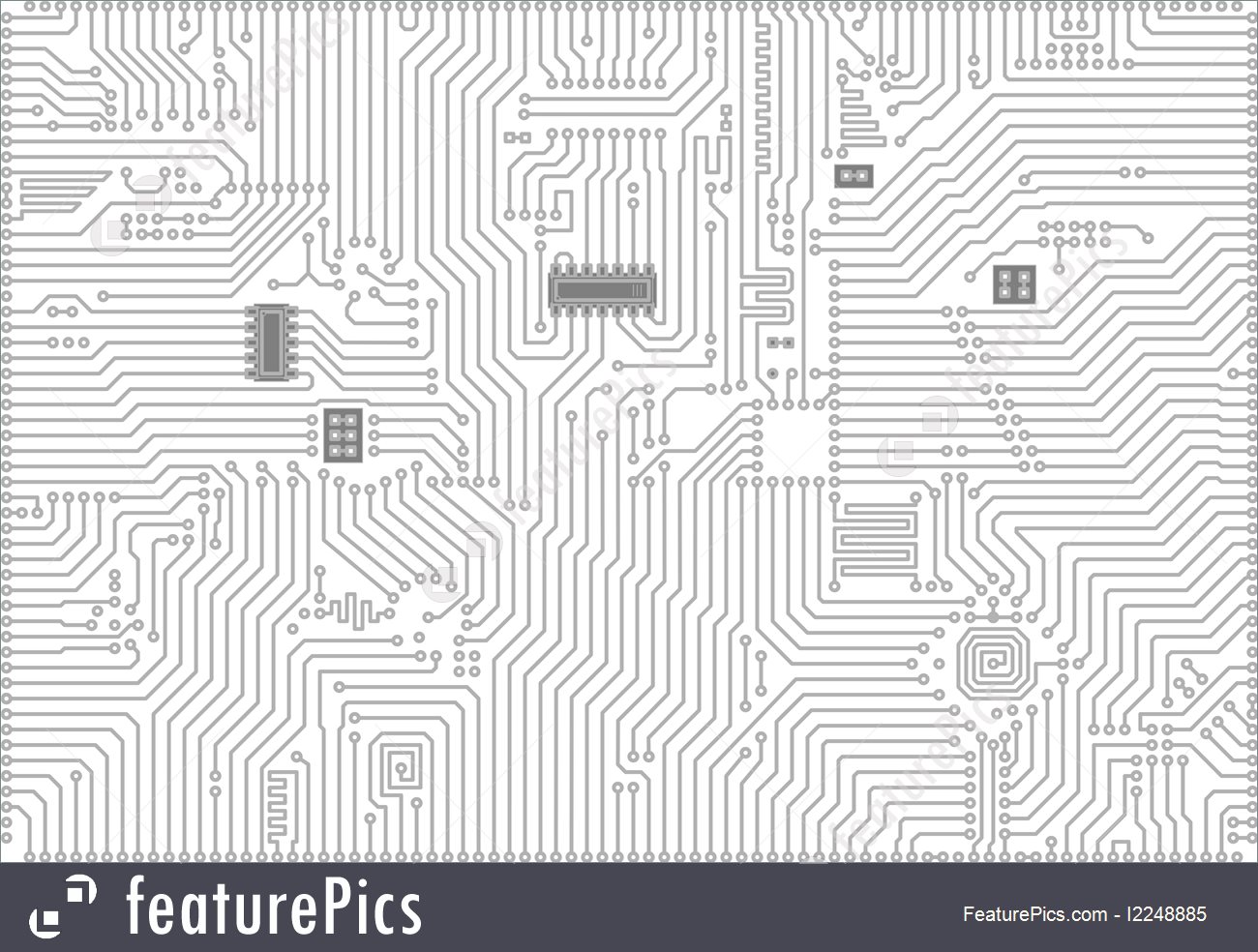 1300x984 Technology Hi Tech Industrial Electronic Vector Background