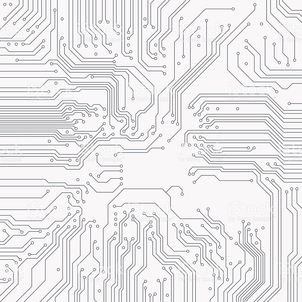1024x1024 Circuit Board Background Vector Electronic Background Sjma