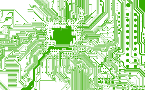 Electronic Circuit Vector Graphics 500x312 Electronic Circuit Vector Graphics