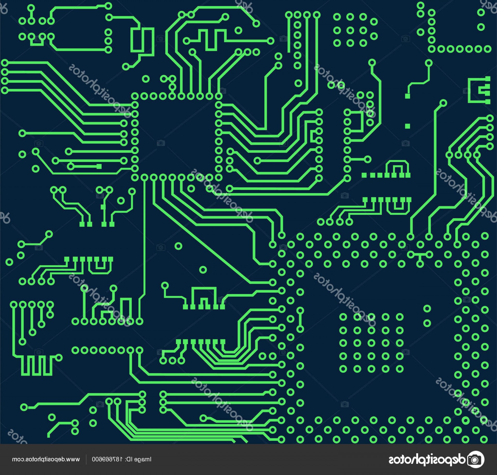 Stock Illustration High Tech Electronic Circuit Board Soidergi 1920x1834 Stock Illustration High Tech Electronic Circuit Board Soidergi