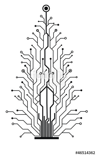 Electronic Circuit Christmas Tree Stock Image And Royalty Free 310x500 Electronic Circuit Christmas Tree Stock Image And Royalty Free