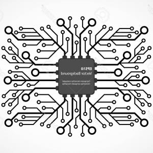 Circuit Board Abstract Background With Chip Vector Wallkeeper 300x300 Circuit Board Abstract Background With Chip Vector Wallkeeper