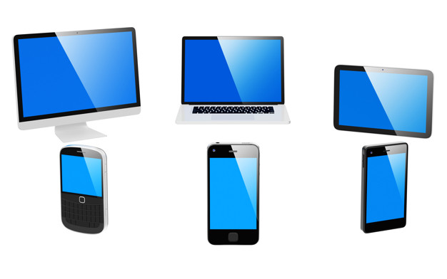 626x392 Free Electronic Devices Vector Mockup