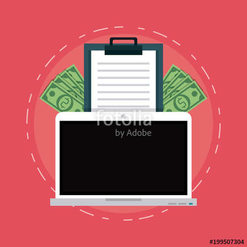 500x500 Online Secure Shopping And Transactions With Electronic Devices