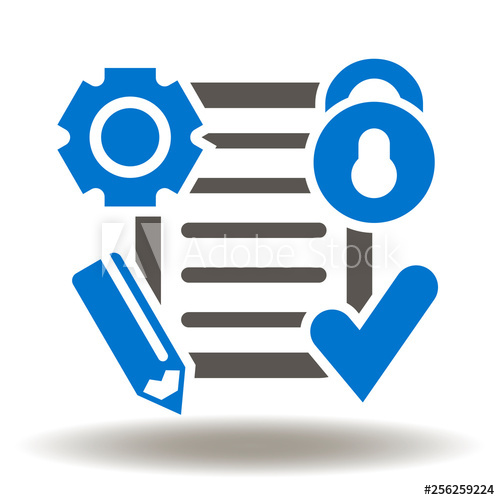 Document Management System Icon Vector Paper Sheet Check 500x500 Document Management System Icon Vector Paper Sheet Check
