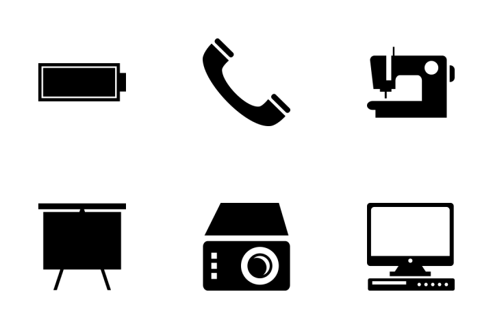 Download Electronics Vector Icons Icon Pack 720x480 Download Electronics Vector Icons Icon Pack