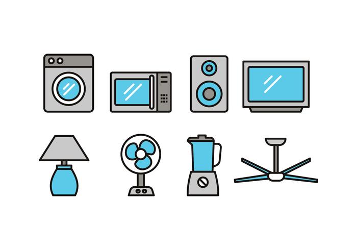 Home Electronic Icons 700x490 Home Electronic Icons