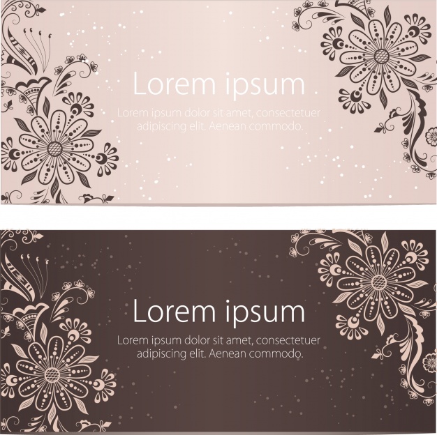 Elegant Banner Template Vector Free Download 626x624 Elegant Banner Template Vector Free Download