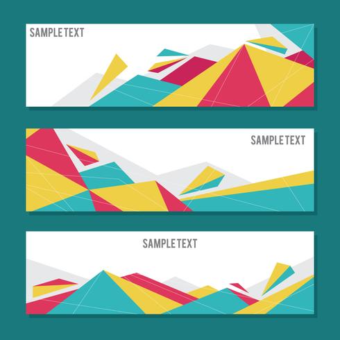 Simple Elegant Geometric Banners 490x490 Simple Elegant Geometric Banners
